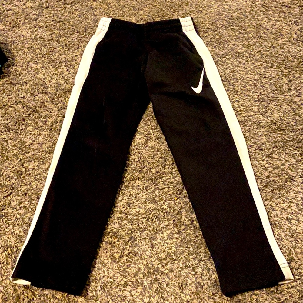 Nike Boys Pants Black White Size 6